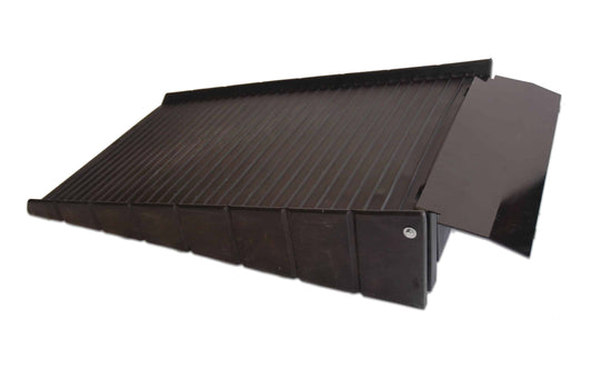 UltraTech Polyethylene Ramp with 8 inch Steel Plate